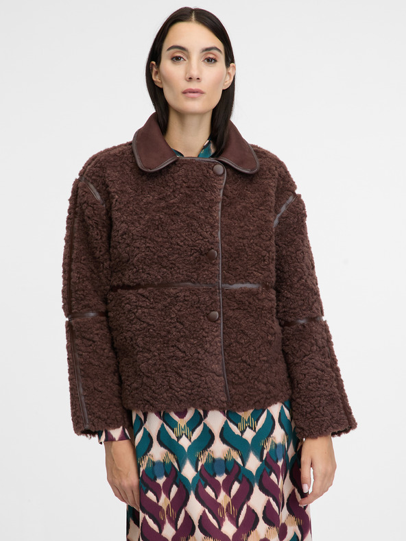 Orsay Hnedá dámska bunda ORSAY