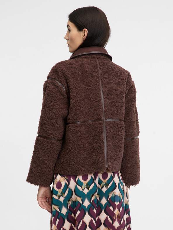 Orsay Hnedá dámska bunda ORSAY