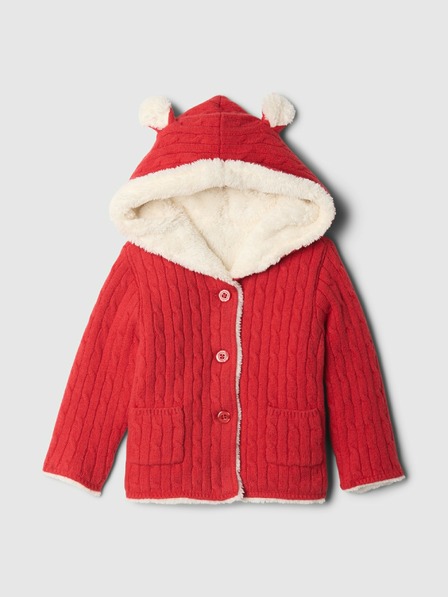 GAP Baby šerpa kardigan CashSoft GAP