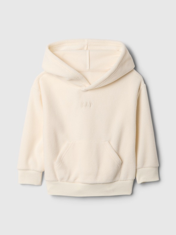 GAP Baby fleeceová mikina s logom