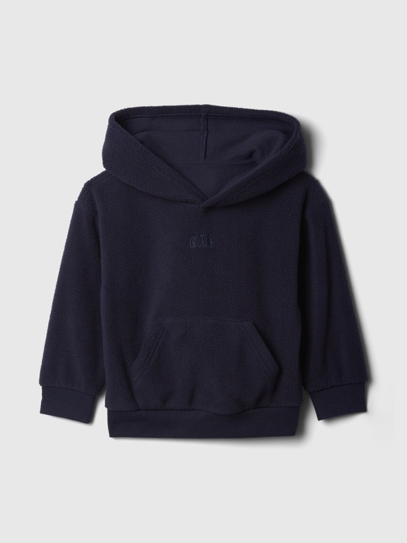 GAP Baby fleeceová mikina s logom