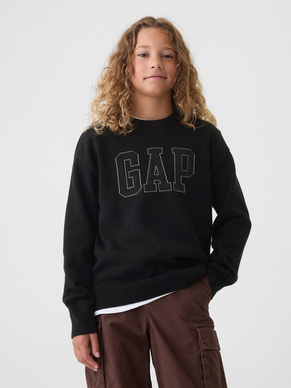 GAP Detský sveter s logom GAP