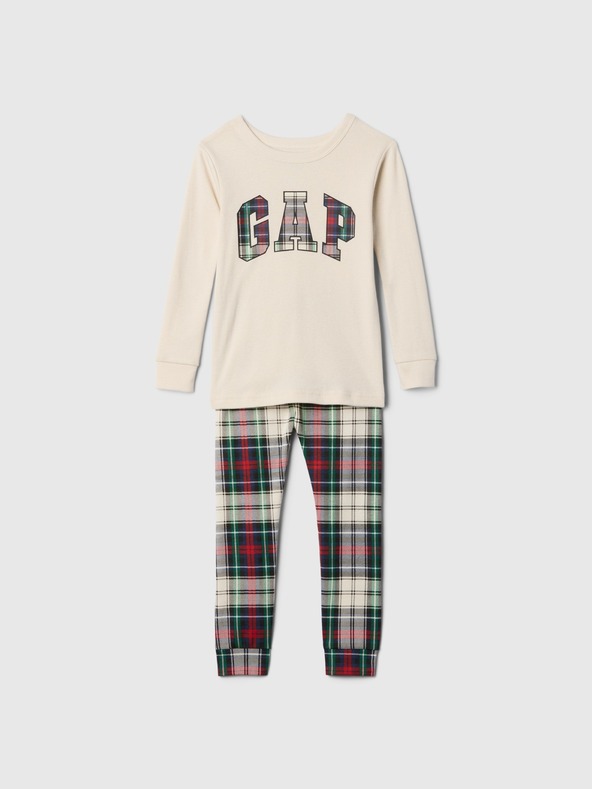 GAP Baby flanelová pyžamová súprava GAP