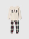 GAP Baby flanelová pyžamová súprava GAP