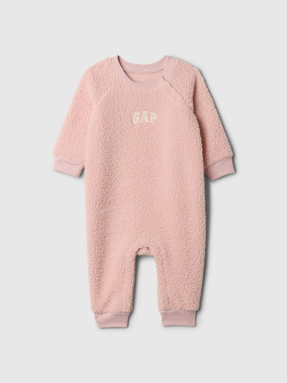 GAP Baby sherpa overal s logom GAP