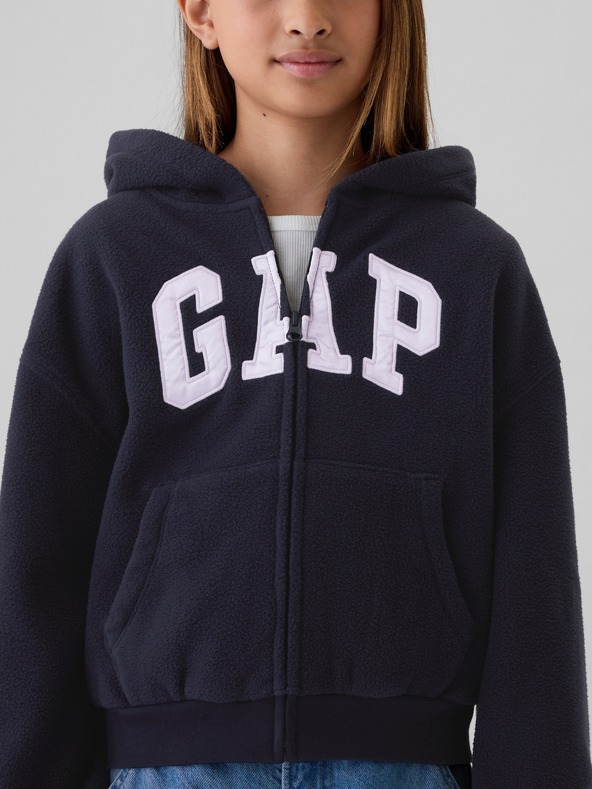 GAP Detská mikina s logom Pro Fleece GAP