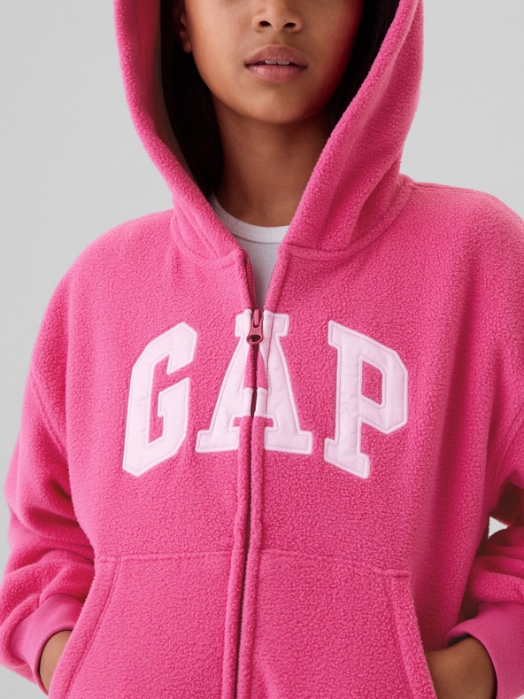 GAP Detská mikina s logom Pro Fleece GAP