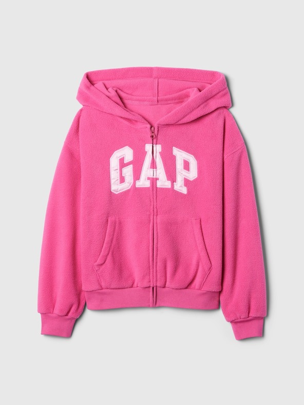 GAP Detská mikina s logom Pro Fleece GAP