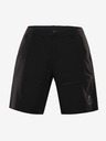 ALPINE PRO Pánske softshellové krátke nohavice ALPINE PRO BAK black