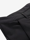 ALPINE PRO Pánske softshellové krátke nohavice ALPINE PRO BAK black