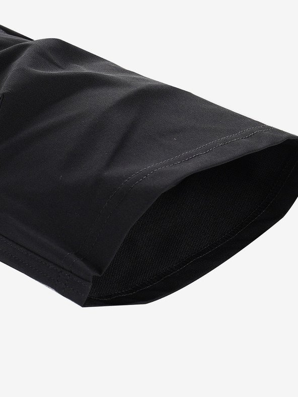 ALPINE PRO Pánske softshellové capri ALPINE PRO WEDER black