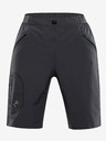 ALPINE PRO Pánske outdoorové šortky ALPINE PRO ZAMB dk.true sivá