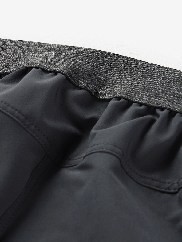 ALPINE PRO Pánske outdoorové šortky ALPINE PRO ZAMB dk.true sivá