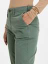 GAP Khaki nohavice High Rise straight GAP