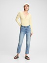 GAP Džínsy cheeky straight high rise distressed GAP