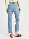 GAP Džínsy cheeky straight high rise distressed GAP