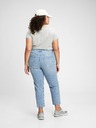 GAP Džínsy cheeky straight high rise distressed GAP