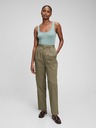 GAP Nohavice khaki high rise GAP