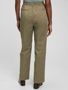 GAP Nohavice khaki high rise GAP