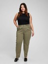 GAP Nohavice khaki high rise GAP