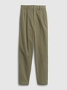 GAP Nohavice khaki high rise GAP