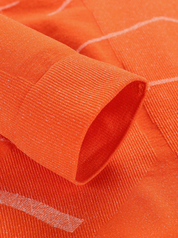 ALPINE PRO Oranžové pánske funkčné tričko ALPINE PRO Lubina