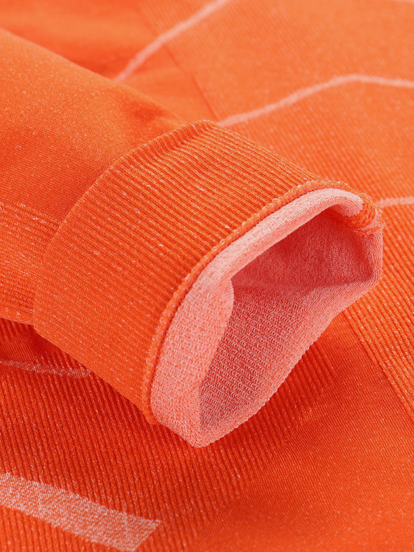 ALPINE PRO Oranžové pánske funkčné tričko ALPINE PRO Lubina