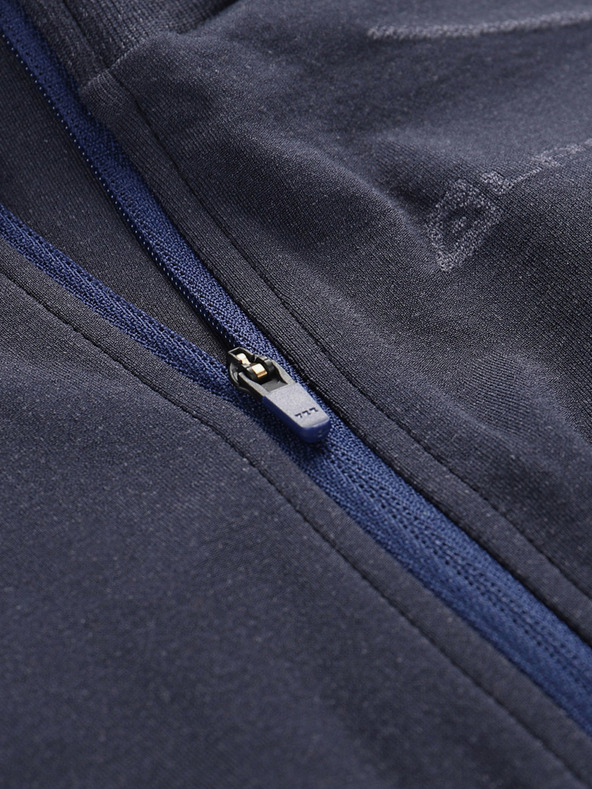 ALPINE PRO Tmavomodré pánske rýchloschnúce tričko ALPINE PRO LUBIN