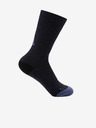 ALPINE PRO Modro-čierne unisex ponožky z Merino vlny ALPINE PRO PHALTE