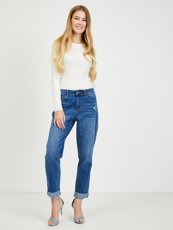 Orsay Modré dámske džínsy ORSAY