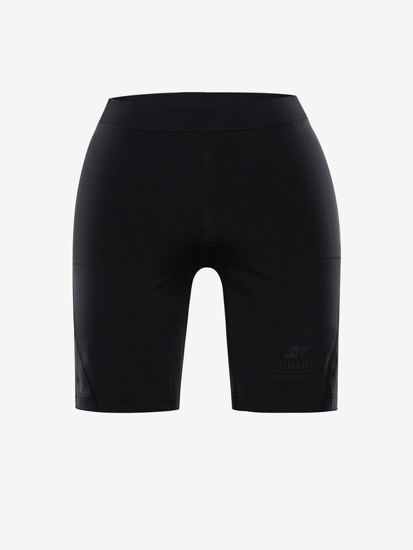 ALPINE PRO Pánske rýchloschnúce šortky ALPINE PRO GAREL black