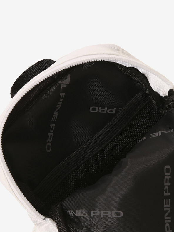 ALPINE PRO Biela unisex príručná taška/ľadvinka ALPINE PRO BANJE