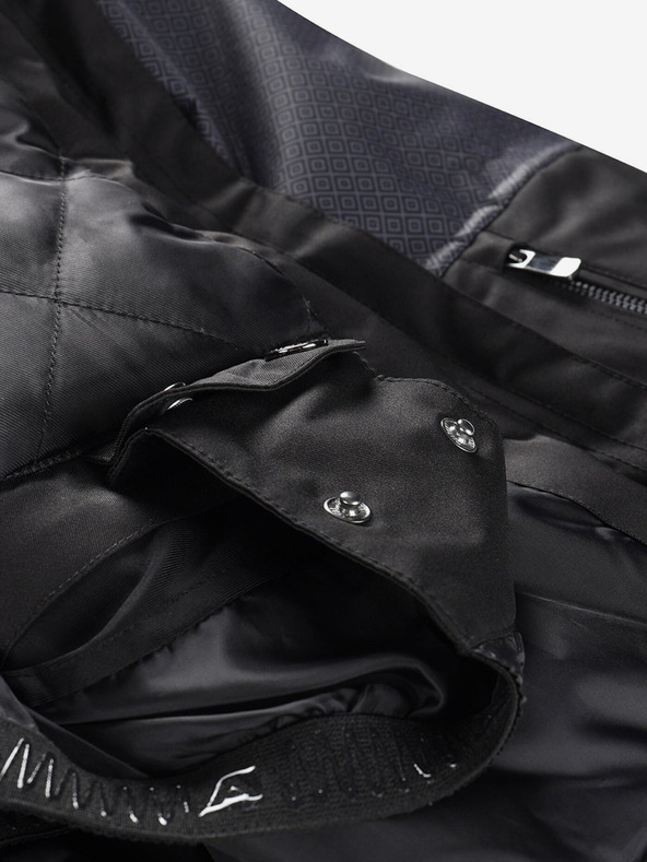 ALPINE PRO Čierna dámska lyžiarska bunda s membránou PTX ALPINE PRO Olada