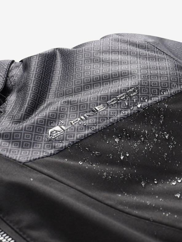 ALPINE PRO Čierna dámska lyžiarska bunda s membránou PTX ALPINE PRO Olada