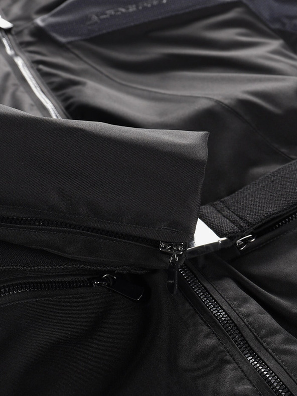 ALPINE PRO Čierna dámska lyžiarska bunda s membránou PTX ALPINE PRO Olada