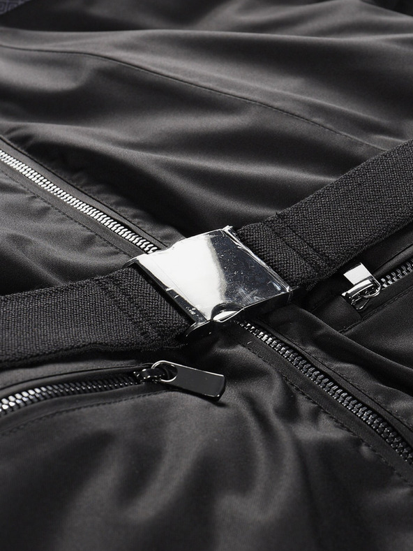 ALPINE PRO Čierna dámska lyžiarska bunda s membránou PTX ALPINE PRO Olada