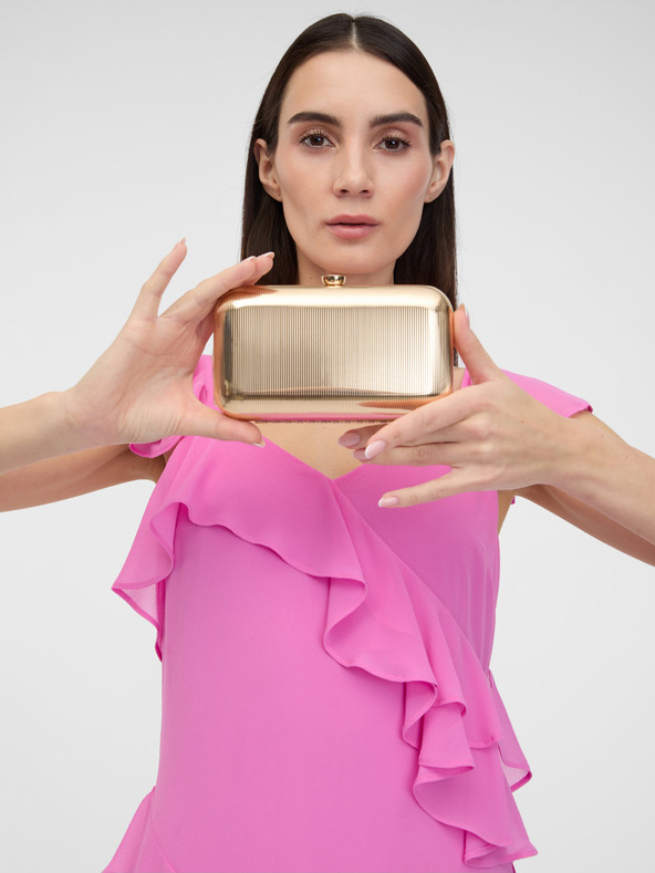 Orsay Zlatá dámska listová kabelka ORSAY