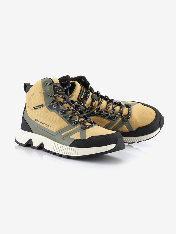 ALPINE PRO Pánska členková obuv s ptx membránou ALPINE PRO MULHACEN olivine