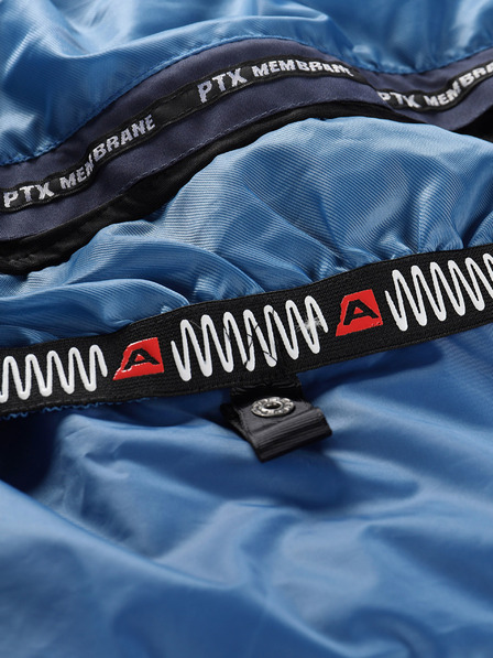 ALPINE PRO Pánska páperová lyžiarska bunda s membránou ptx ALPINE PRO FEEDR mood indigo