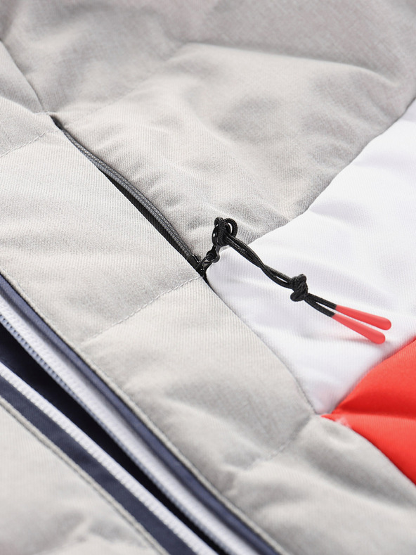 ALPINE PRO Pánska páperová lyžiarska bunda s membránou ptx ALPINE PRO FEEDR mood indigo