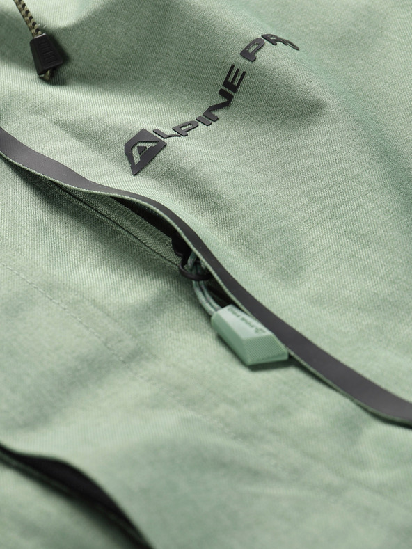 ALPINE PRO Pánska lyžiarska bunda s ptx membránou ALPINE PRO ZARIB loden frost