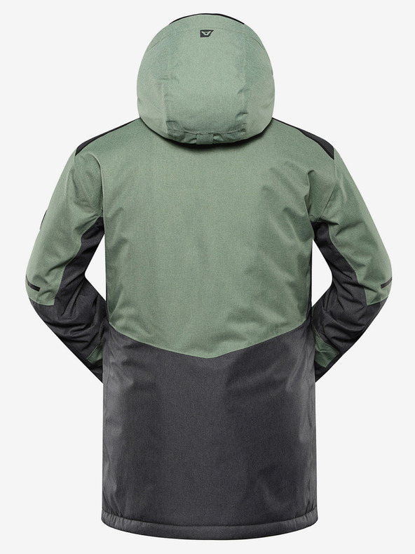 ALPINE PRO Pánska lyžiarska bunda s ptx membránou ALPINE PRO ZARIB loden frost