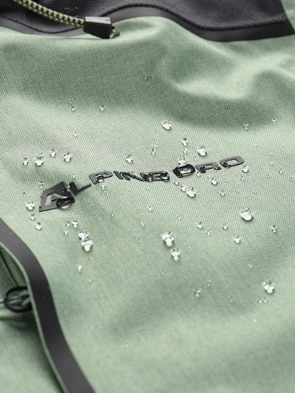 ALPINE PRO Pánska lyžiarska bunda s ptx membránou ALPINE PRO ZARIB loden frost