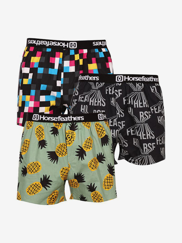 Horsefeathers Sada troch kusov - Horsefeathers Pánske šortky Frazier Bundle 4