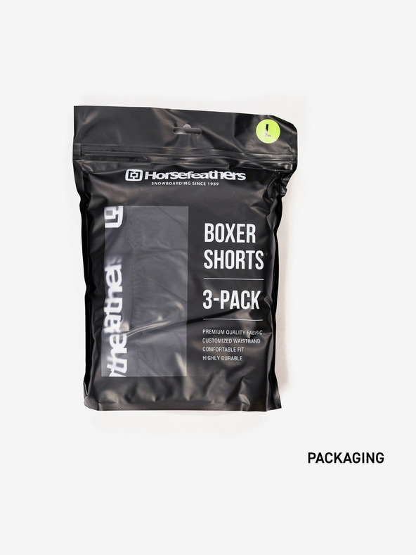 Horsefeathers Frazier 3pack Shorts Horsefeathers - sivé