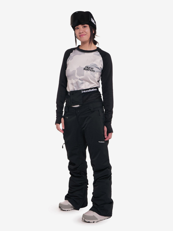 Horsefeathers Lotte II nohavice Horsefeathers - čierne