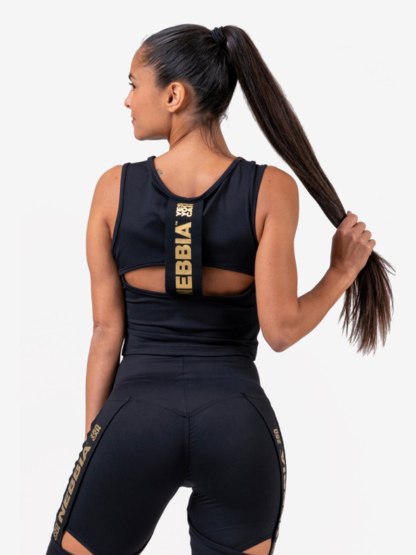 Nebbia Tielko Honey Bunny 822 - čierne