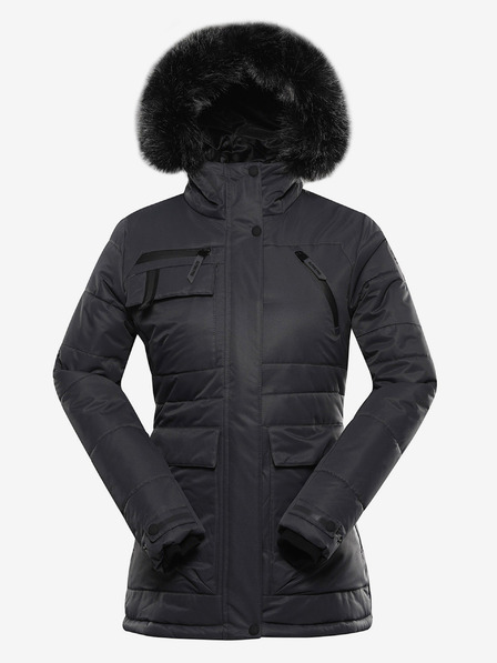 ALPINE PRO Dámska ptx membránová bunda ALPINE PRO WERDA dk.true grey