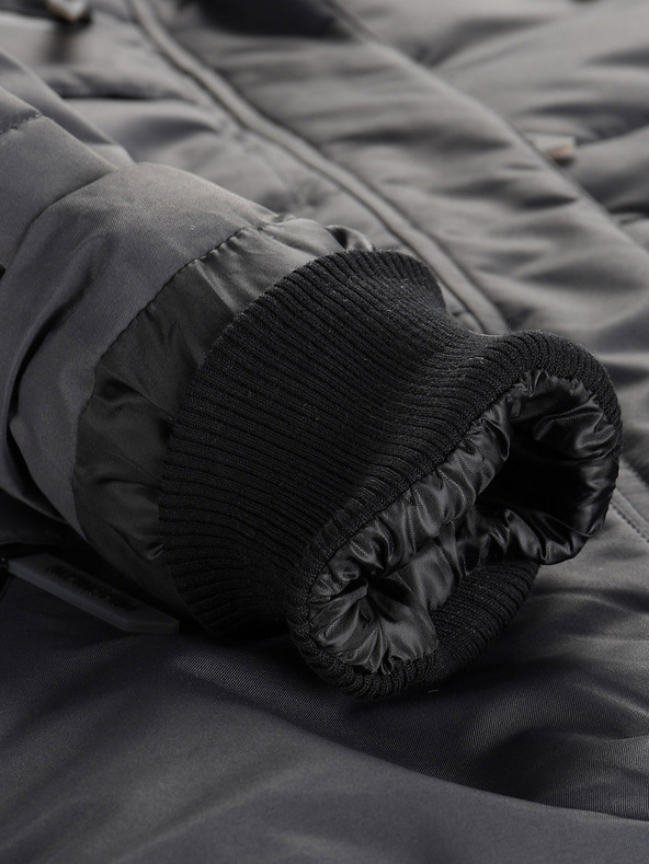 ALPINE PRO Dámska ptx membránová bunda ALPINE PRO WERDA dk.true grey