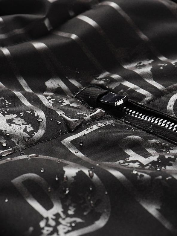 ALPINE PRO Dámska lyžiarska bunda s ptx membránou ALPINE PRO DAMA čierna